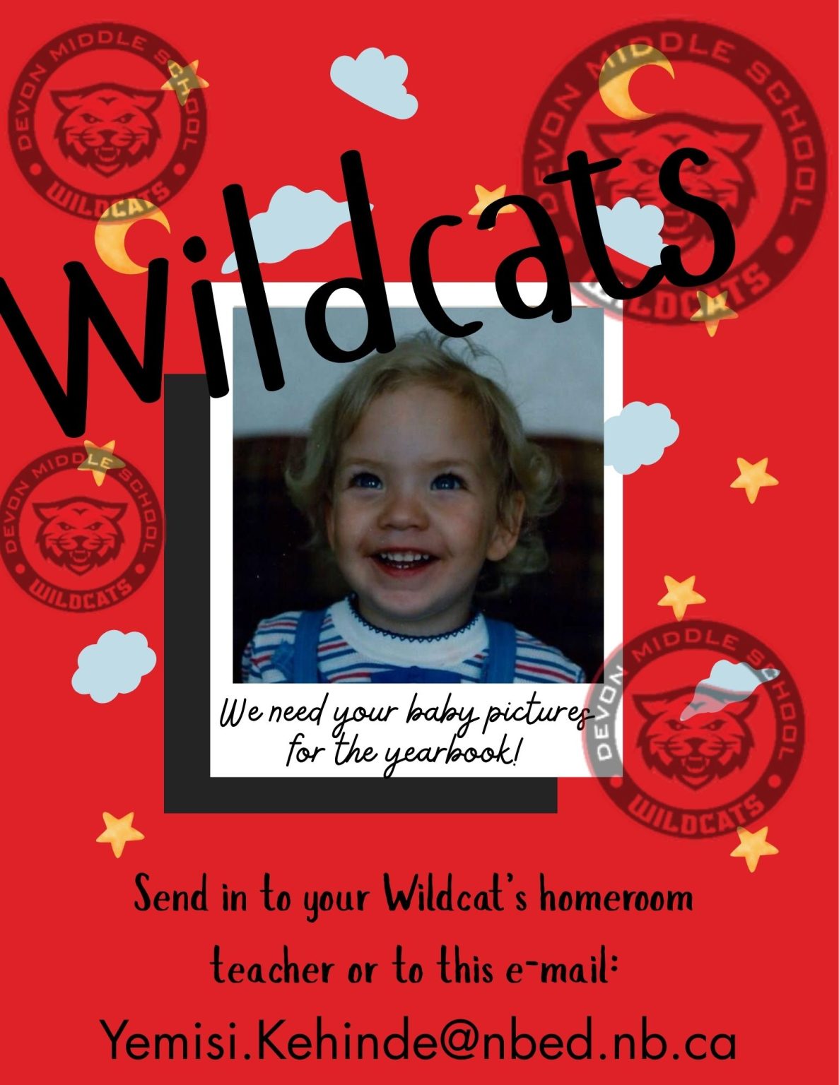 Grade 8 Baby Pictures — Yearbook Photos – Devon Middle School